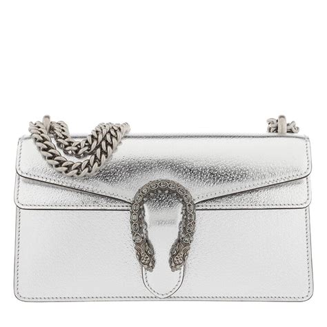 gucci small bag silver|gucci silver dionysus.